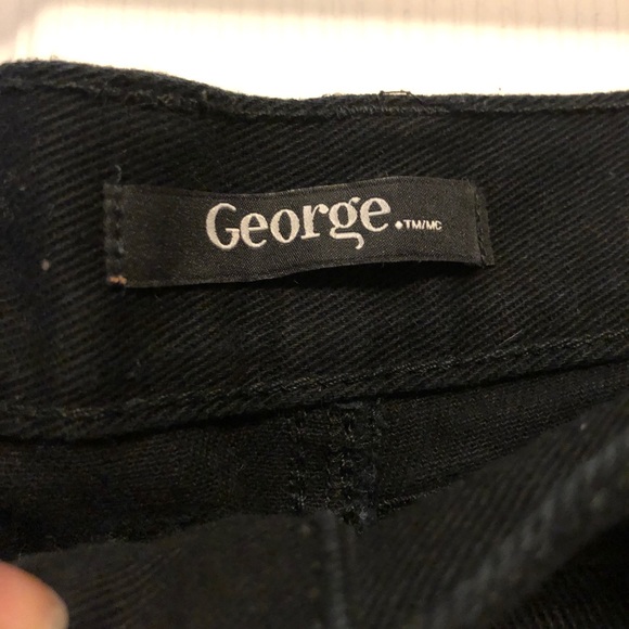 George black Straight Leg Jeans - Picture 2 of 4